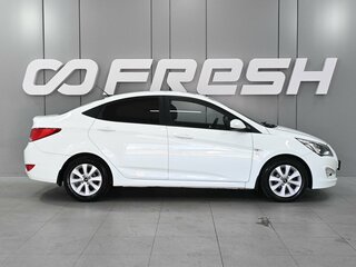 2016 Hyundai Solaris I Рестайлинг, белый, 1019000 рублей, вид 5