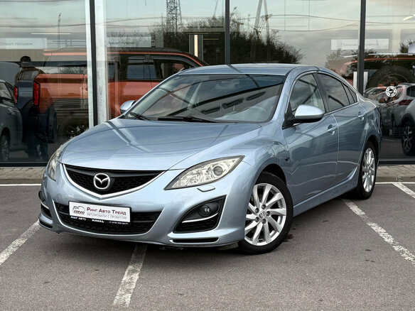 2009 Mazda 6 II (GH), серебристый, 635000 рублей