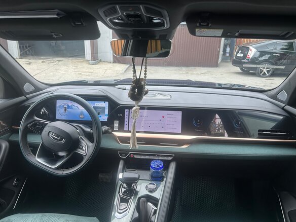 2023 Geely Monjaro (Xingyue L) I, синий, 3300000 рублей - вид 2