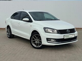 2019 Volkswagen Polo V Рестайлинг, белый, 1295000 рублей, вид 3