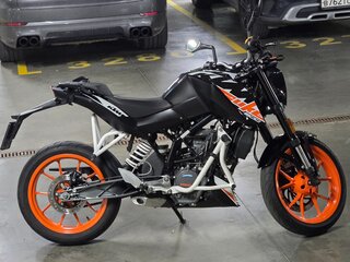 2021 KTM 200 Duke, чёрный, 320000 рублей, вид 4