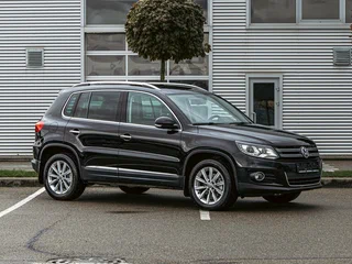 2014 Volkswagen Tiguan I Рестайлинг, чёрный, 1095000 рублей, вид 3