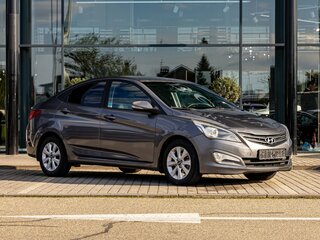 2016 Hyundai Solaris I Рестайлинг, серый, 955000 рублей, вид 3