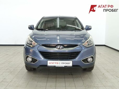2014 Hyundai ix35 I Рестайлинг, синий, 1339000 рублей, вид 2