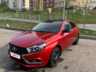 2020 Lada (ВАЗ) Vesta I, красный, 1150000 рублей, вид 1