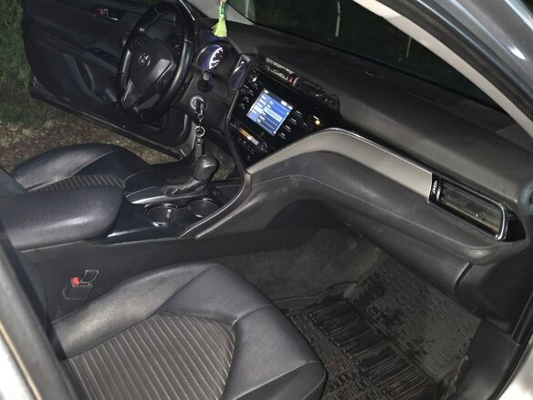 2018 Toyota Camry US Market VIII (XV70), серый, 2100000 рублей - вид 9