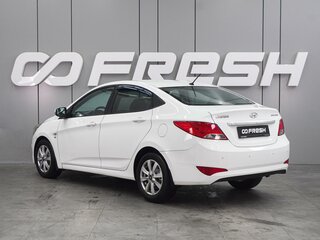 2014 Hyundai Solaris I Рестайлинг, белый, 999000 рублей, вид 2