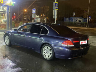 2002 BMW 7 серии 745i IV (E65/E66), синий, 420000 рублей, вид 1