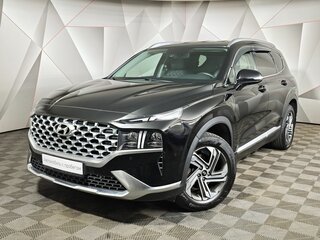 2021 Hyundai Santa Fe IV Рестайлинг, чёрный, 3497000 рублей, вид 1