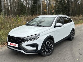 2023 Lada (ВАЗ) Vesta SW Cross I Рестайлинг (NG), белый, 1530000 рублей, вид 1