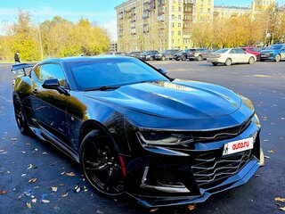 2019 Chevrolet Camaro 10-speed VI Рестайлинг, чёрный, 2490000 рублей, вид 3