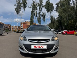 2013 Opel Astra J Рестайлинг, серебристый, 540000 рублей, вид 2