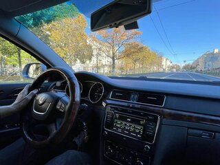 2013 Skoda Superb II, серебристый, 950000 рублей, вид 5