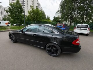 2003 Mercedes-Benz CLK-Класс 240 II (W209), чёрный, 750000 рублей, вид 5