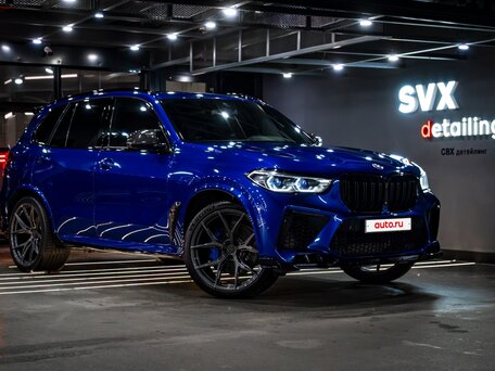 2020 BMW X5 M Competition III (F95), синий, 9700000 рублей, вид 1