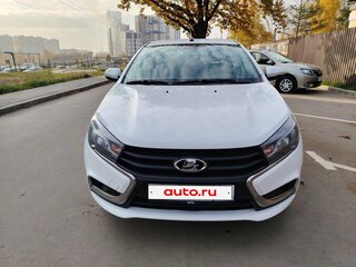 2021 Lada (ВАЗ) Vesta I, белый, 859000 рублей, вид 2