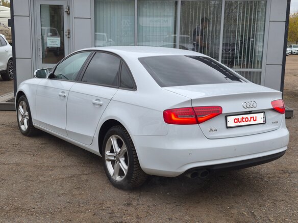 2013 Audi A4 IV (B8) Рестайлинг, белый, 1080000 рублей - вид 15