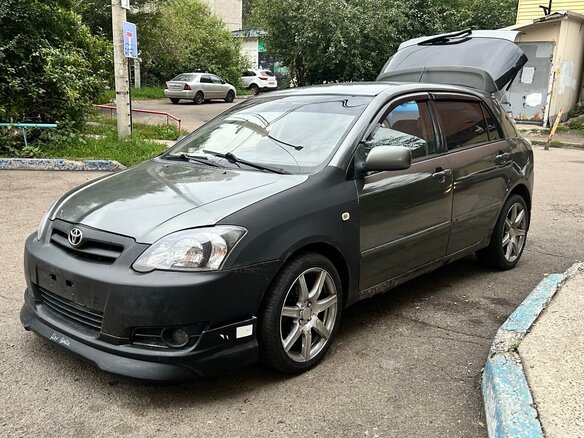 2004 Toyota Corolla IX (E120, E130) Рестайлинг, серый, 350000 рублей - вид 8