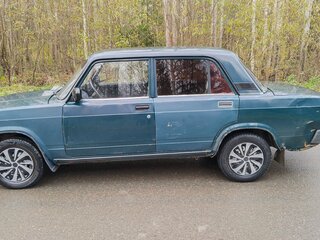 2007 Lada (ВАЗ) 2107, зелёный, 150000 рублей, вид 4