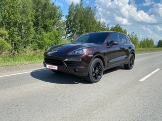 2013 Porsche Cayenne II (958), коричневый, 3000000 рублей, вид 2