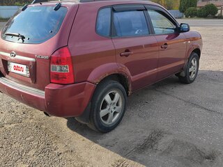 2007 Hyundai Tucson I, красный, 650000 рублей, вид 4