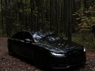 2013 Audi A8 Long III (D4), чёрный, 1700000 рублей, вид 1