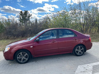 2006 Kia Cerato I, пурпурный, 380000 рублей, вид 5