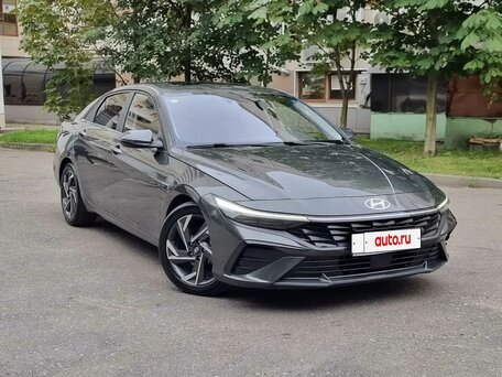 2024 Hyundai Elantra VII (CN7) Рестайлинг, серый, 1580000 рублей, вид 3