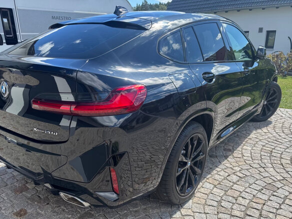 2024 BMW X4 20d II (G02) Рестайлинг, чёрный, 7100000 рублей - вид 4