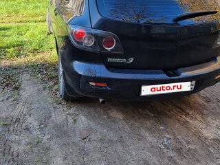 2007 Mazda 3 I (BK) Рестайлинг, чёрный, 420000 рублей, вид 5