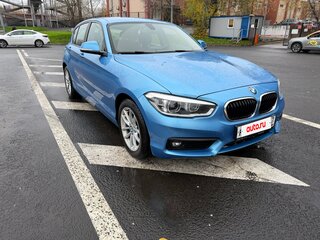 2018 BMW 1 серии 118i II (F20/F21) Рестайлинг 2, синий, 1590000 рублей, вид 3