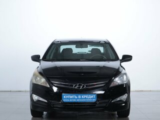 2016 Hyundai Solaris I Рестайлинг, чёрный, 899000 рублей, вид 3