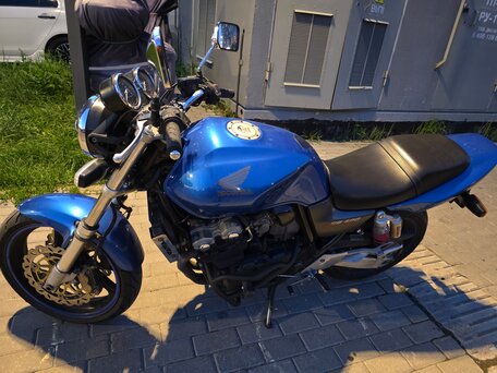 2000 Honda CB 400 Super Four, синий, 230000 рублей, вид 2