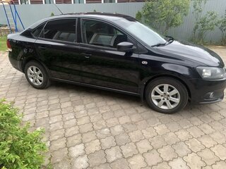 2012 Volkswagen Polo V, чёрный, 750000 рублей, вид 3