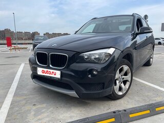 2013 BMW X1 18i I (E84) Рестайлинг, чёрный, 1300000 рублей, вид 2