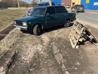 2006 Lada (ВАЗ) 2107, зелёный, 100000 рублей, вид 2