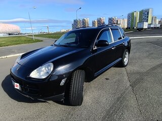 2006 Porsche Cayenne I (955), чёрный, 1100000 рублей, вид 1