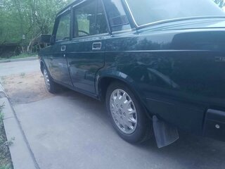 2002 Lada (ВАЗ) 2107, синий, 170000 рублей, вид 4