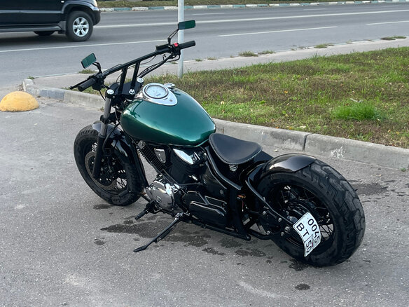 2006 Yamaha XVS1100, чёрный, 500000 рублей - вид 7