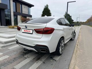 2018 BMW X6 40d II (F16), белый, 4700000 рублей, вид 3