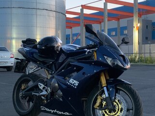 2008 Triumph Daytona 675, синий, 690000 рублей, вид 3