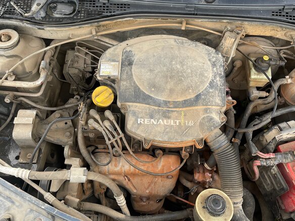 2007 Renault Logan I, серый, 150000 рублей - вид 26