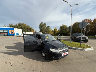 2013 Lada (ВАЗ) Granta I, чёрный, 300000 рублей, вид 1