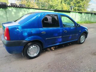 2006 Renault Logan I, синий, 199800 рублей, вид 4
