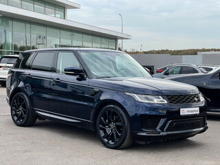2021 Land Rover Range Rover Sport MHEV II Рестайлинг, синий, 7900000 рублей, вид 3