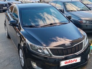 2014 Kia Rio 6-speed III, чёрный, 1035000 рублей, вид 1