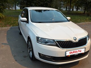 2019 Skoda Rapid I Рестайлинг, белый, 1450000 рублей, вид 1