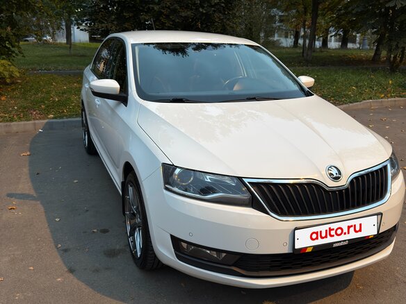 2019 Skoda Rapid I Рестайлинг, белый