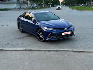 2021 Toyota Camry VIII (XV70) Рестайлинг, синий, 3300000 рублей, вид 1