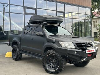 2013 Toyota Hilux Arctic Trucks AT38 VII Рестайлинг, чёрный, 2399000 рублей, вид 4